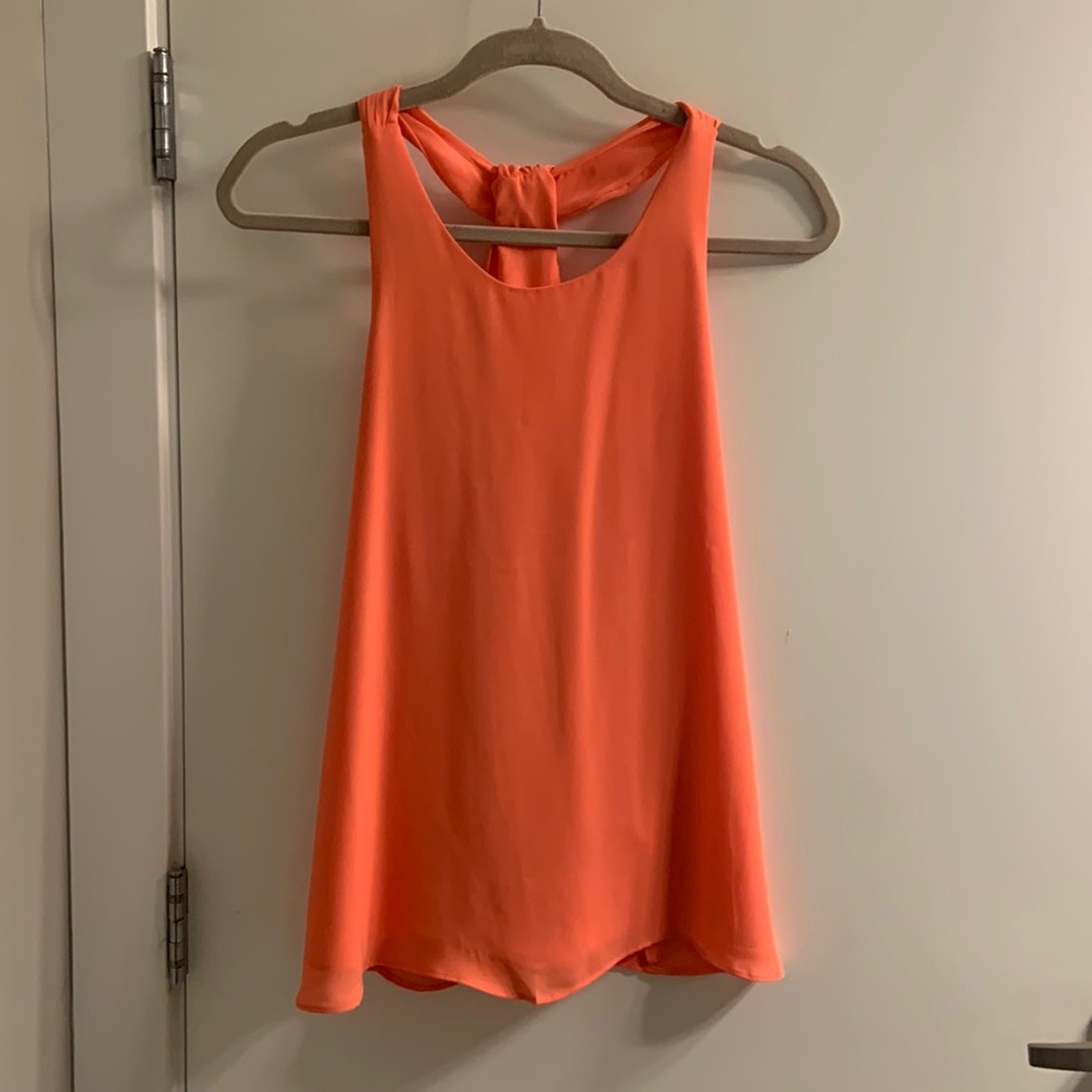 Cynthia Rowley gorgeous blouse. Worn once. Size XS. More coral than pink.